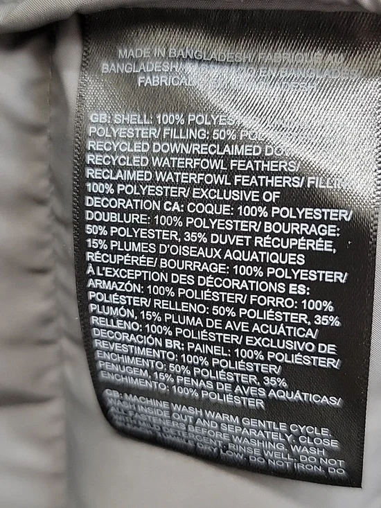 The North Face Aconcagua 3 Quilted Down Vest Womens Small - Picture 6 of 11